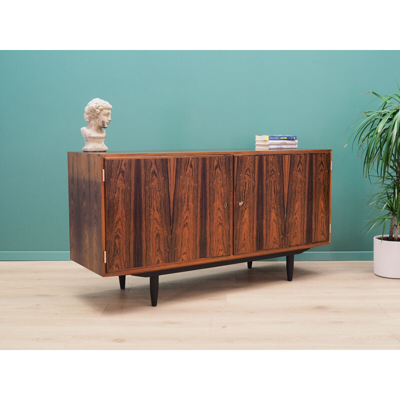 Vintage Hundevad chest of drawers scandinavian rosewood 1960