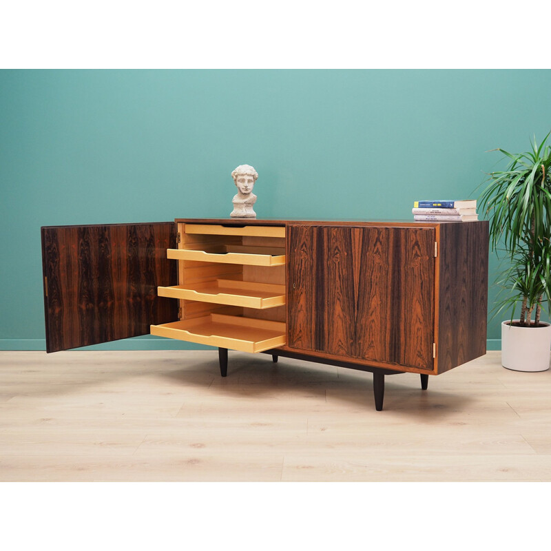 Vintage Hundevad chest of drawers scandinavian rosewood 1960