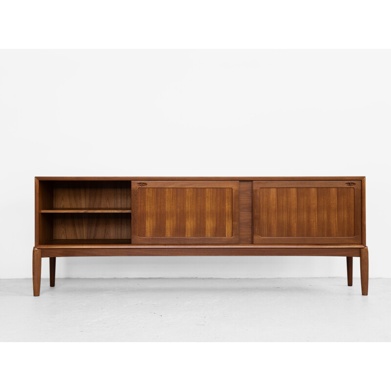 Midcentury sideboard in teak by HW Klein for Bramin Danish 1960s