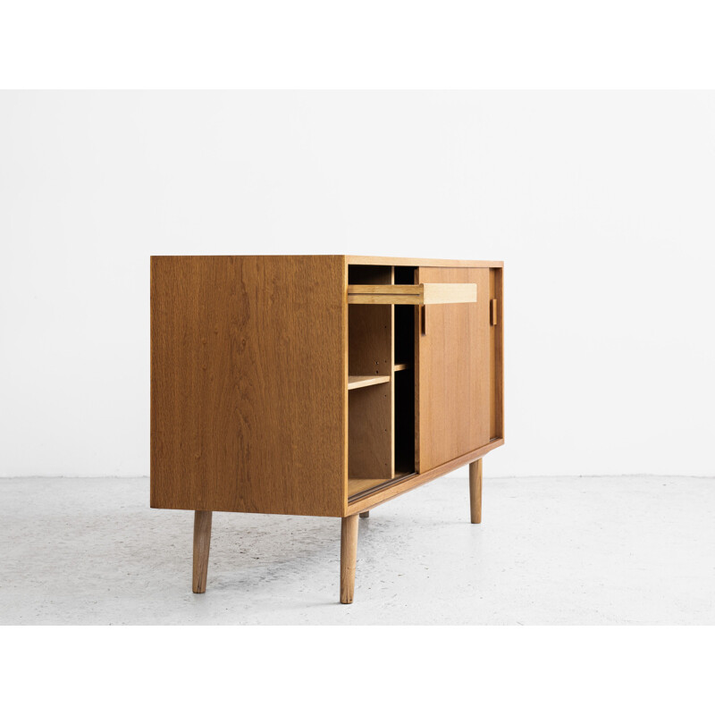 Midcentury sideboard in oak by Dammand and Rasmussen Danish 1960s