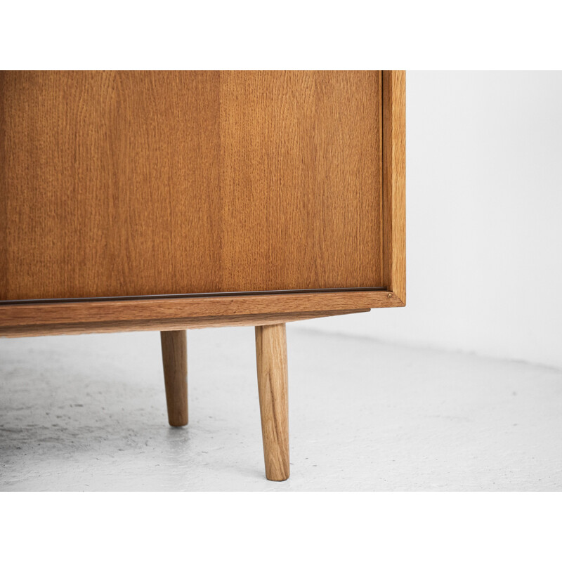 Midcentury sideboard in oak by Dammand and Rasmussen Danish 1960s