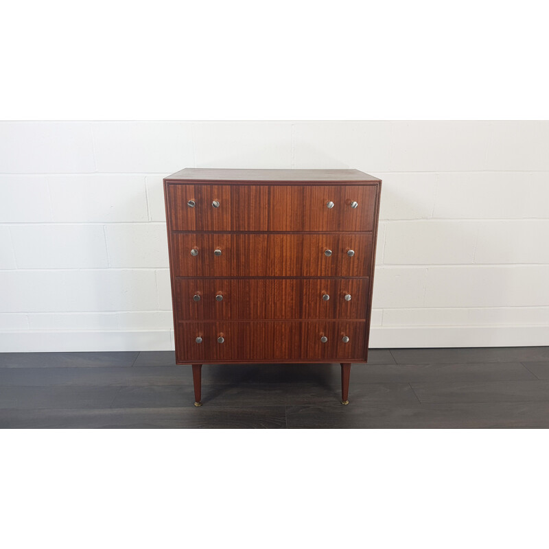 Vintage Meredew teak chest of drawers 1960
