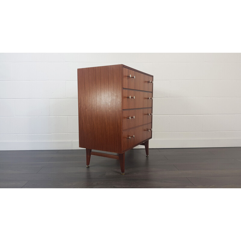 Vintage Meredew teak chest of drawers 1960