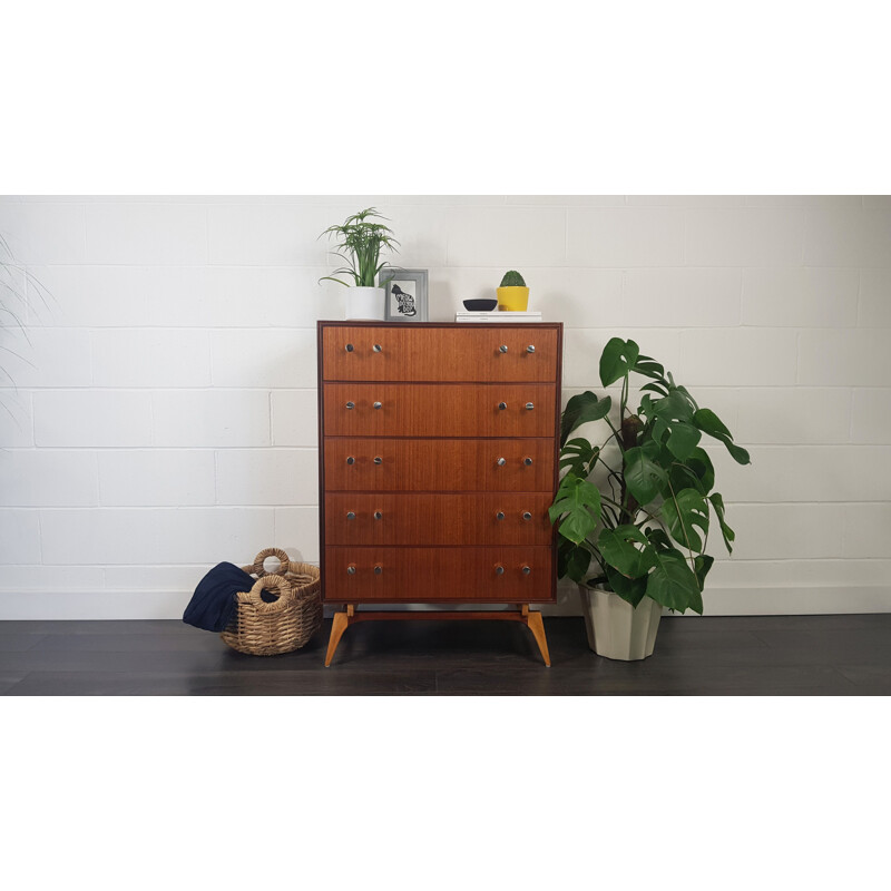 Mid Century n-3 Meredew Chest of Drawers, 1960s