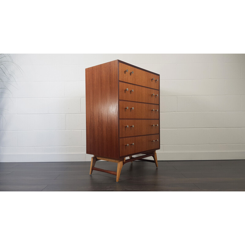 Mid Century n-3 Meredew Chest of Drawers, 1960s