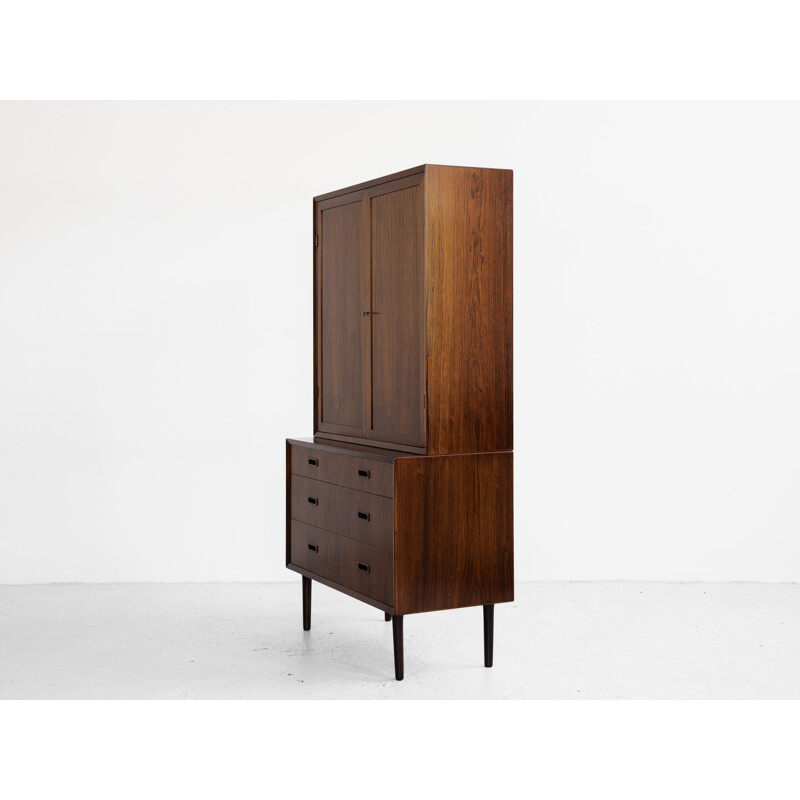 Midcentury cabinet in rosewood by Lyby Danish 1960s