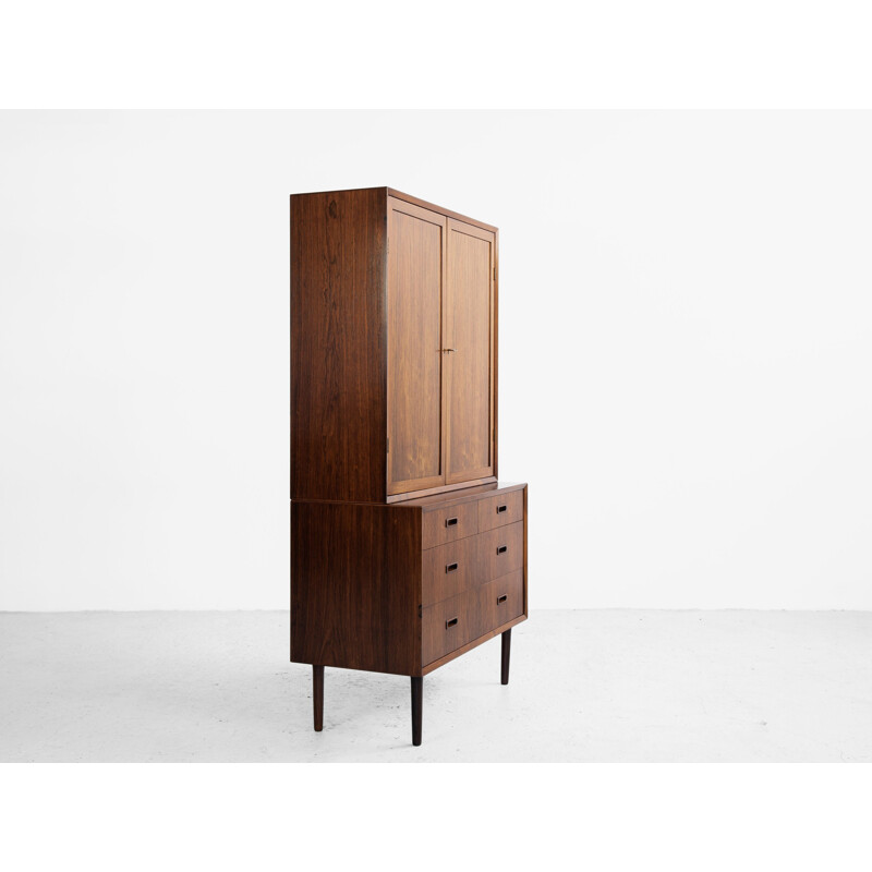 Midcentury cabinet in rosewood by Lyby Danish 1960s