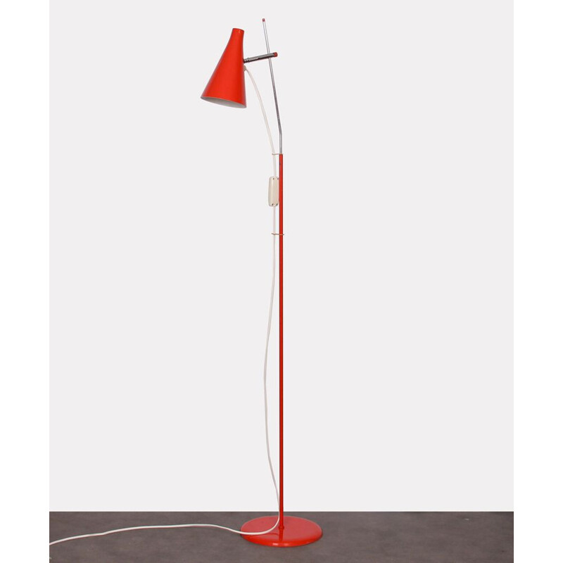 Vintage floor lamp by Josef Hurka for Lidokov, 1960