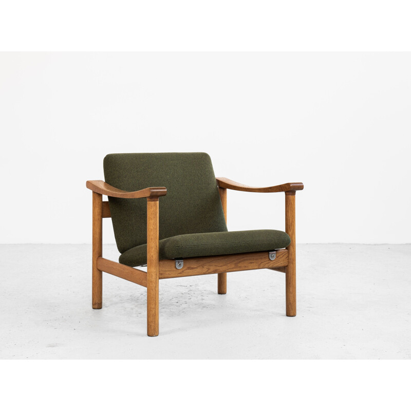 Midcentury easy chair in oak by Hans Wegner for Getama 1950s