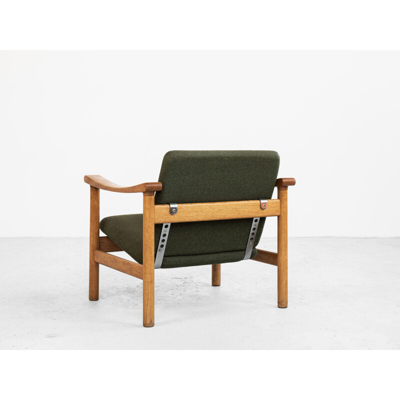 Midcentury easy chair in oak by Hans Wegner for Getama 1950s