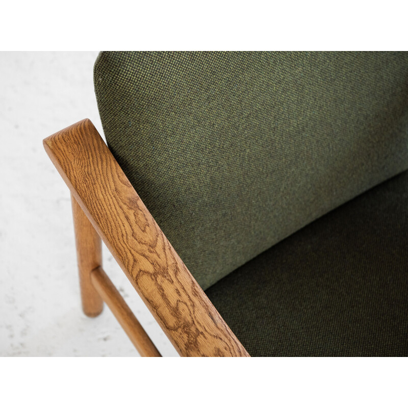 Midcentury easy chair in oak by Hans Wegner for Getama 1950s