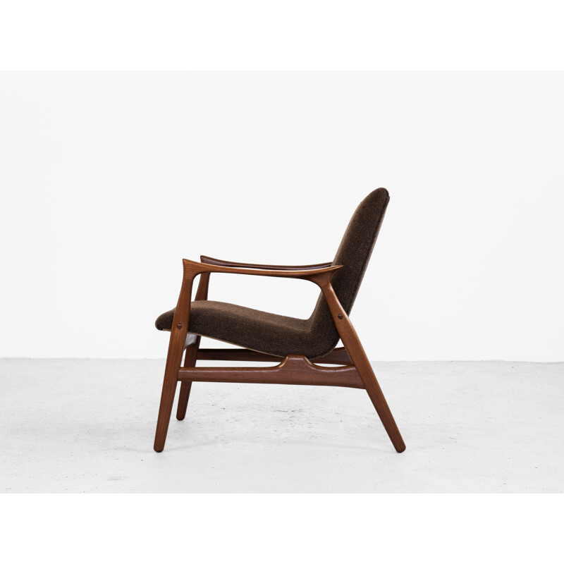 Midcentury armchair in teak by Arne Hovmand-Olsen for Mogens Kold Danish 1950s