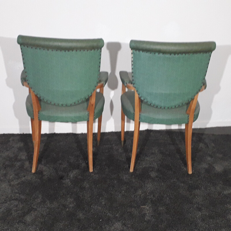Pair of vintage armchairs Gio Ponti 1950