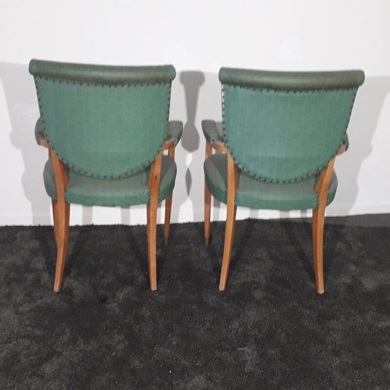 Paire de fauteuils vintage Gio Ponti 1950
