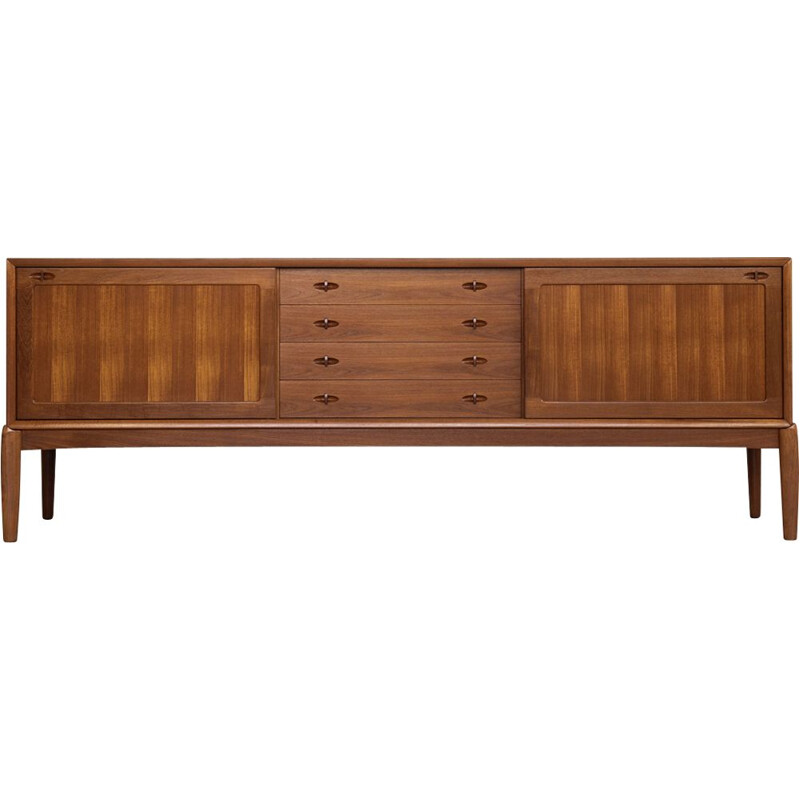 Midcentury sideboard in teak by HW Klein for Bramin Danish 1960s