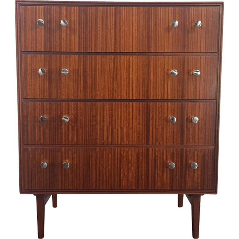 Vintage Meredew teak chest of drawers 1960