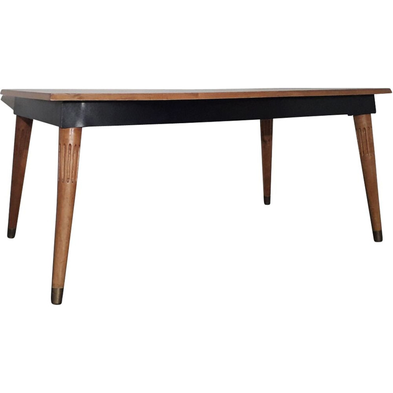 Mesa de roble vintage Gio Ponti 1950