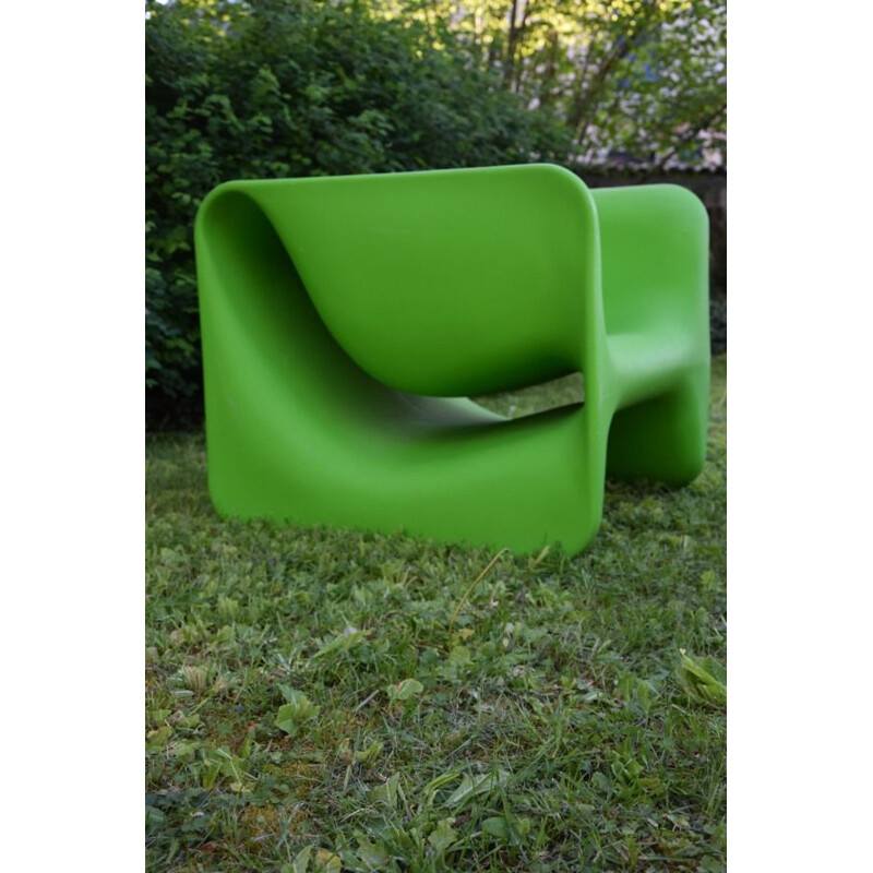 Vintage Kloe Cube Club Armchair Marco Acerbis Desalto