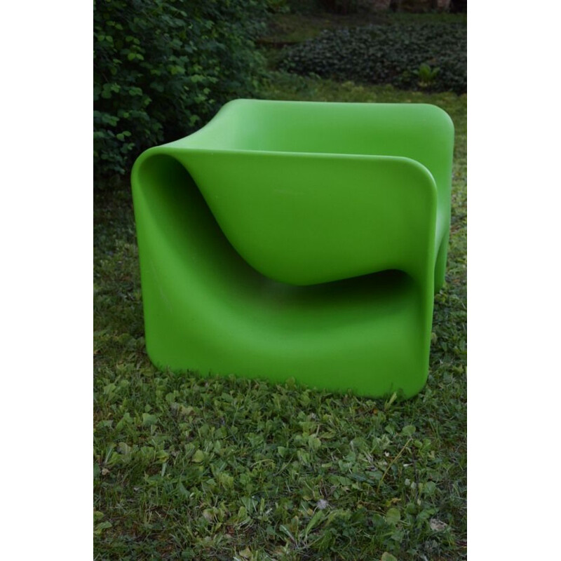 Vintage Kloe Cube Club Armchair Marco Acerbis Desalto