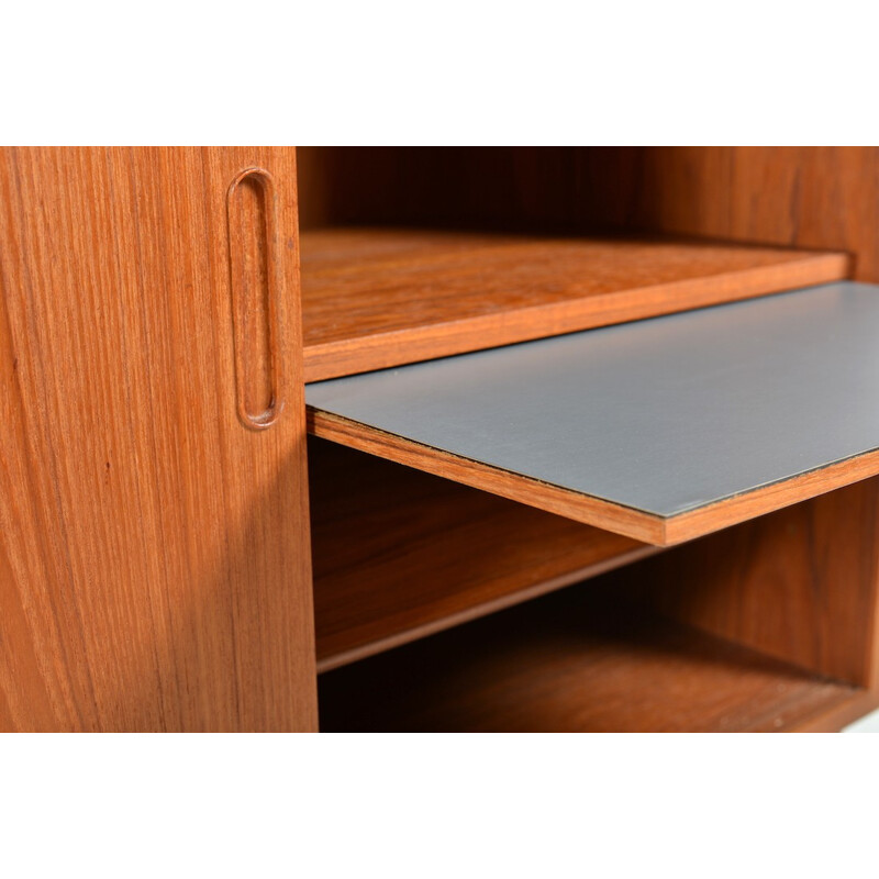 Uldum Mobelfabrik Scandinavian sideboard in teak, Johannes ANDERSEN - 1950s