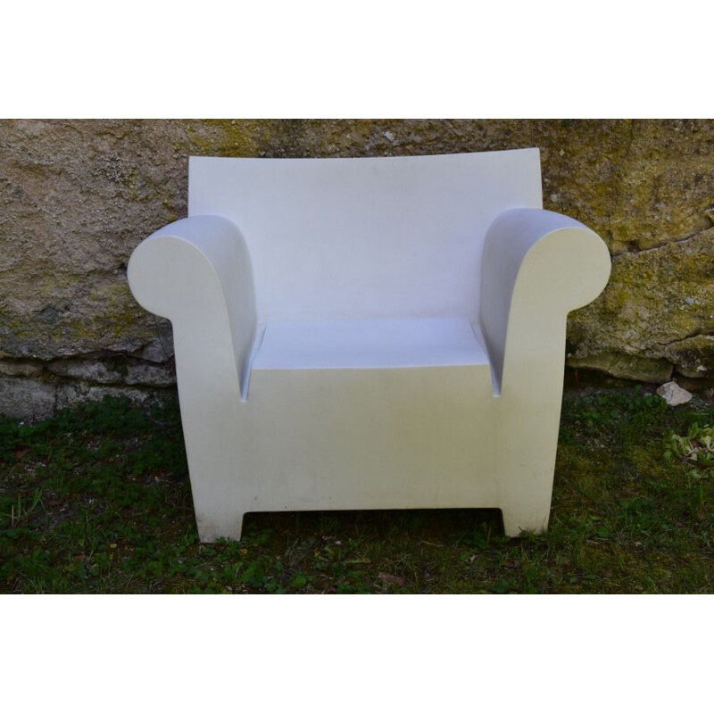 Vintage club armchair Bubble by Starck for Kartell