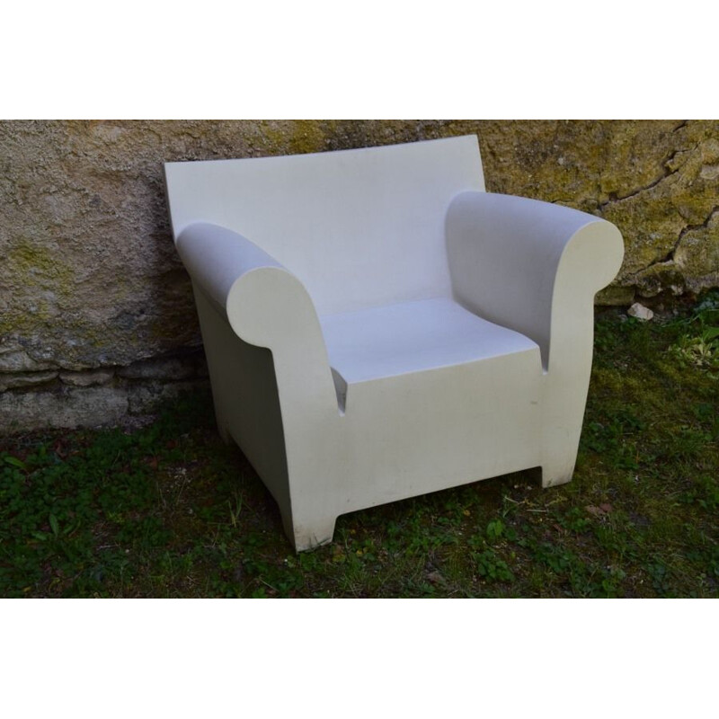 Vintage club armchair Bubble by Starck for Kartell