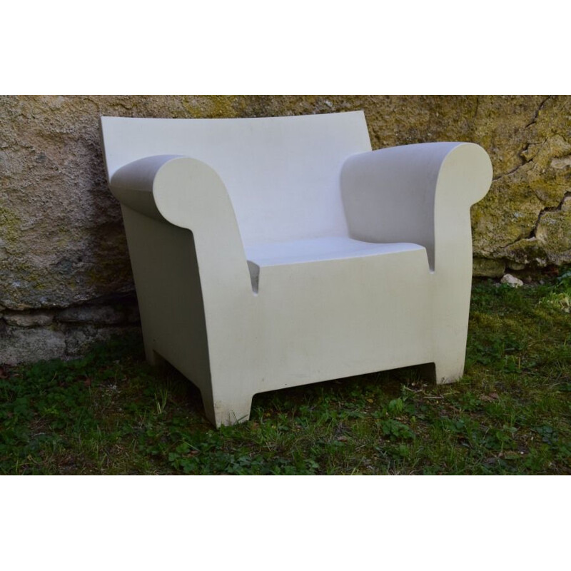 Vintage club armchair Bubble by Starck for Kartell