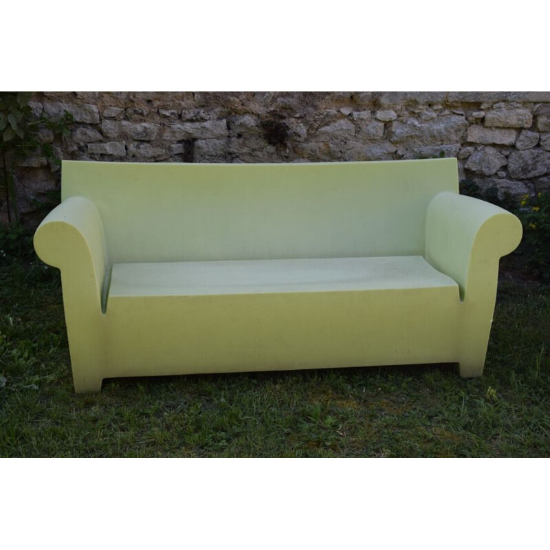 Sofa canapé vintage Bubble par Starck pour Kartell