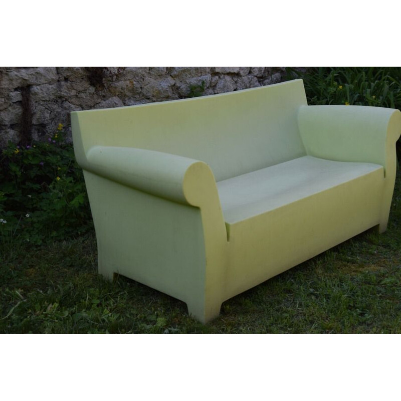 Sofa canapé vintage Bubble par Starck pour Kartell