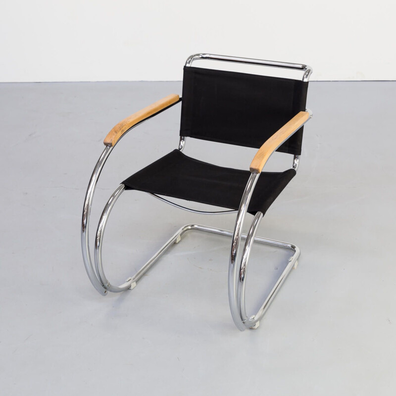 Vintage Sessel für Mücke Melder von Ludwig Mies van der Rohe MR 534 MR 20 1930s