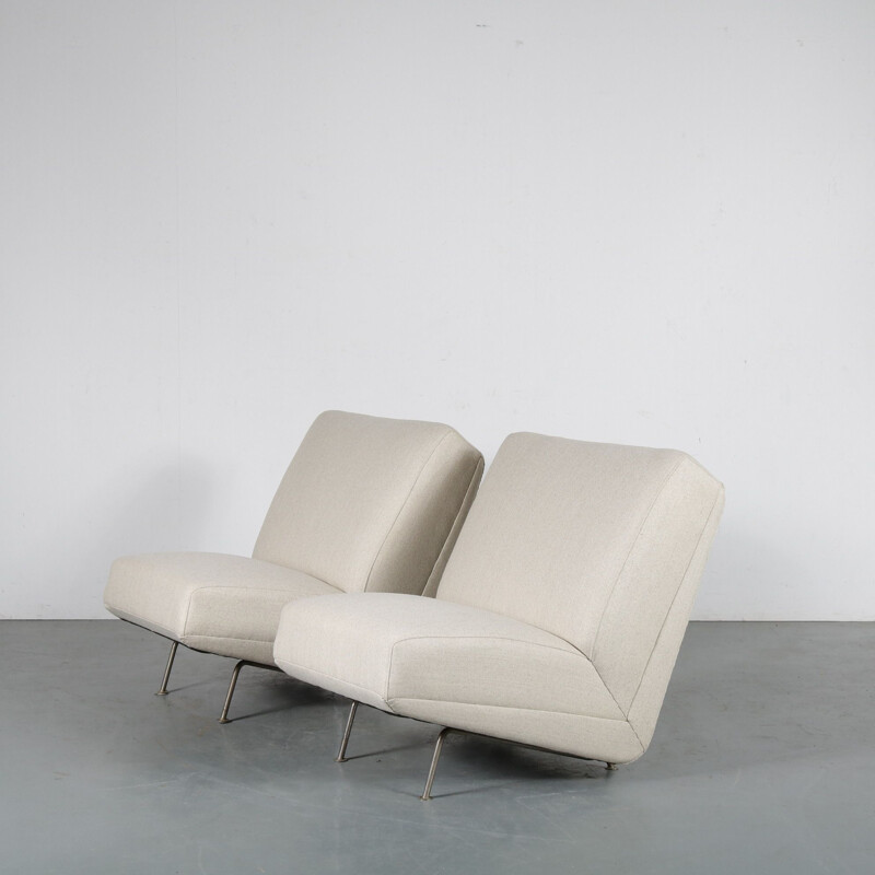 Pair of vintage Lounge Chairs  or Sofa parts by Theo Ruth for Artifort 1950