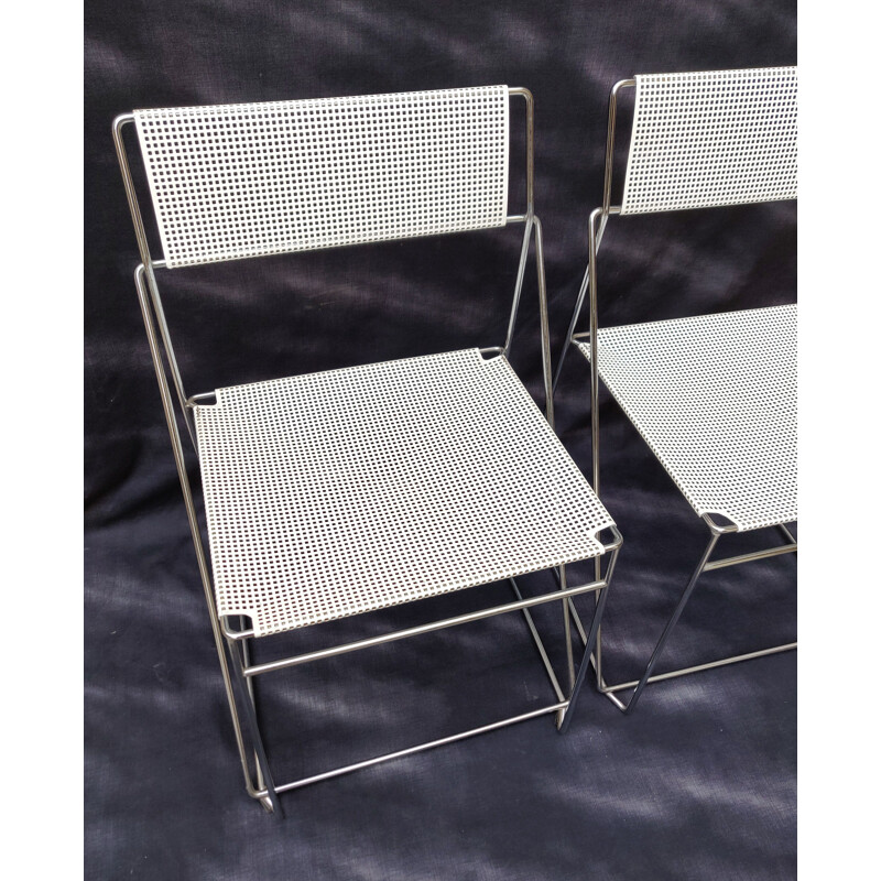 Paire de chaises vintage par Niels Jorgen Haugesen pour Hybodan