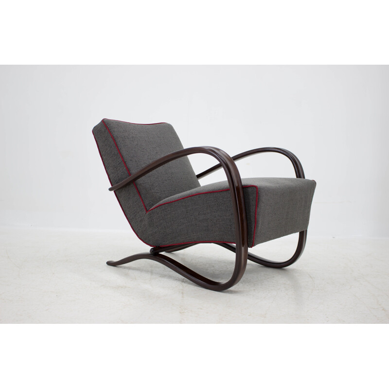 Fauteuil vintage H-269 Jindrich Halabala Art Déco 1930