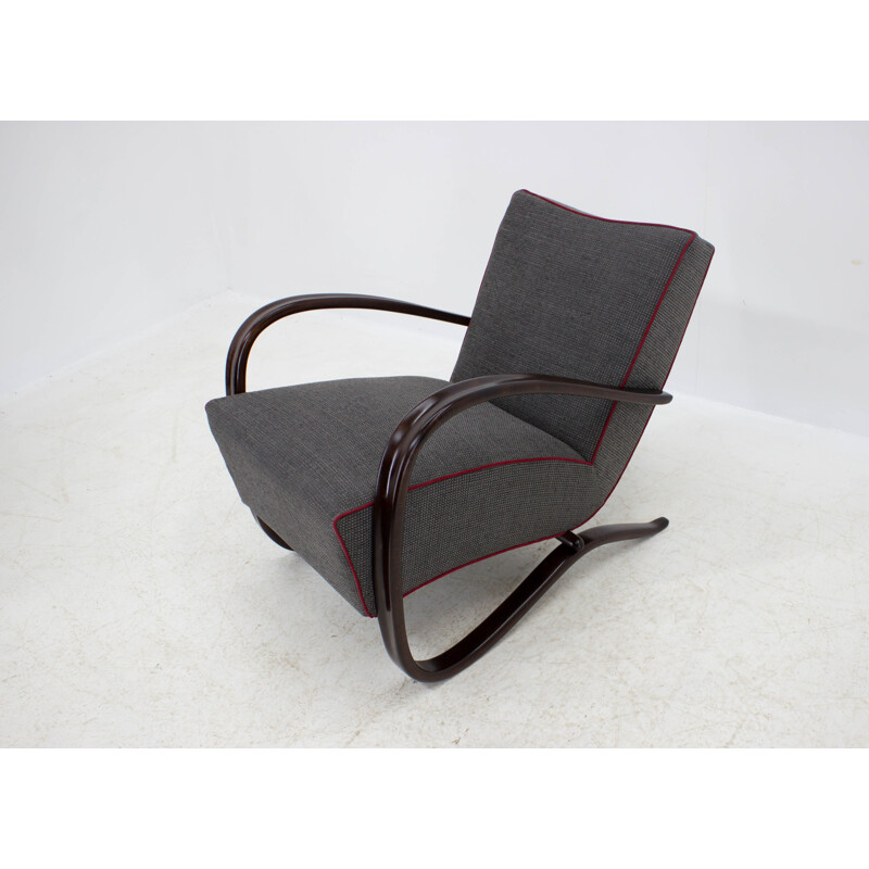 Art Deco Armchair H-269  Jindrich Halabala Mid century 1930