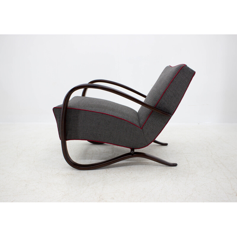 Art Deco Armchair H-269  Jindrich Halabala Mid century 1930