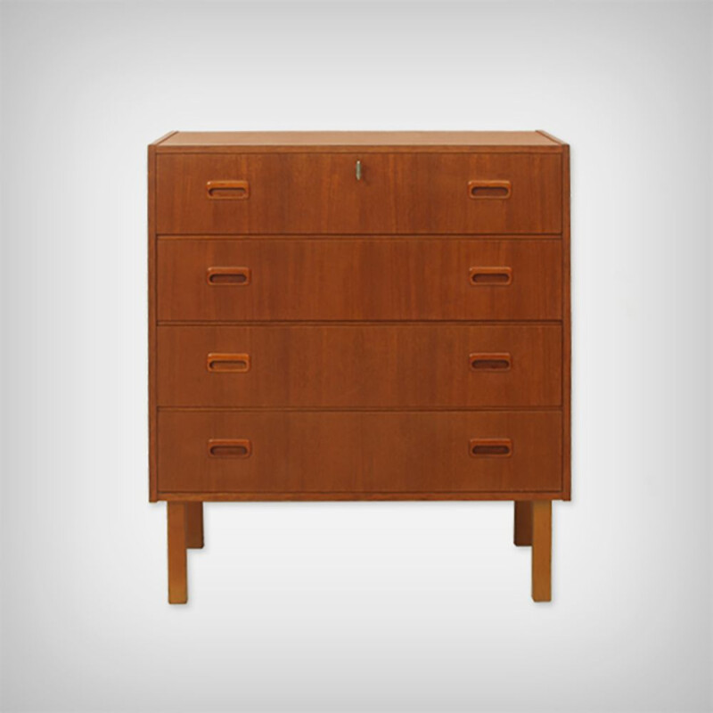 Vintage Teak Chests Of Drawers, Danish 1960s