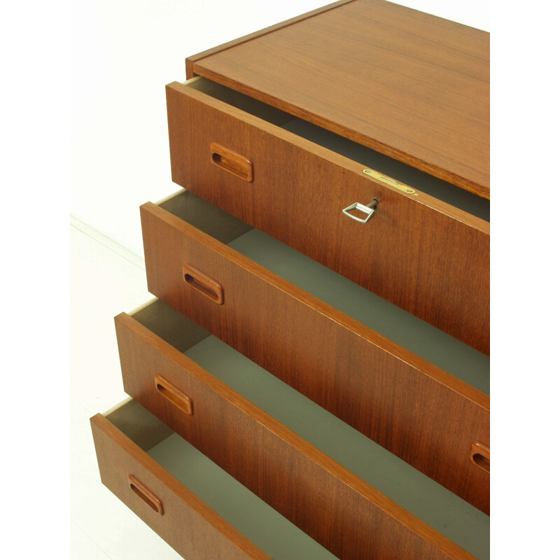 Vintage Teak Chests Of Drawers, Danish 1960s