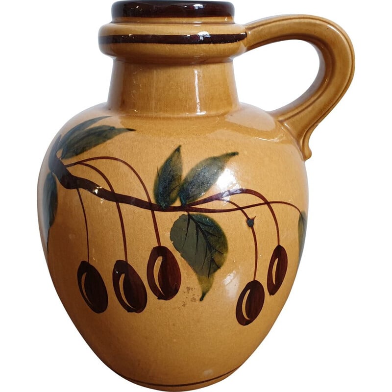 Grand vase à olives vintage Scheurich 1960