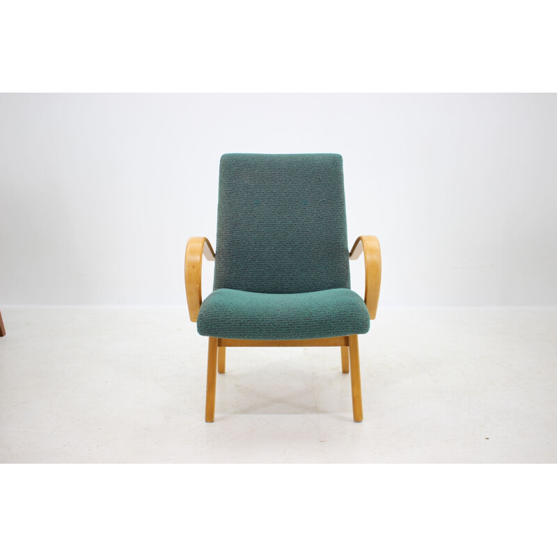 Vintage Lounge chair ThonThonet Bentwood 1960