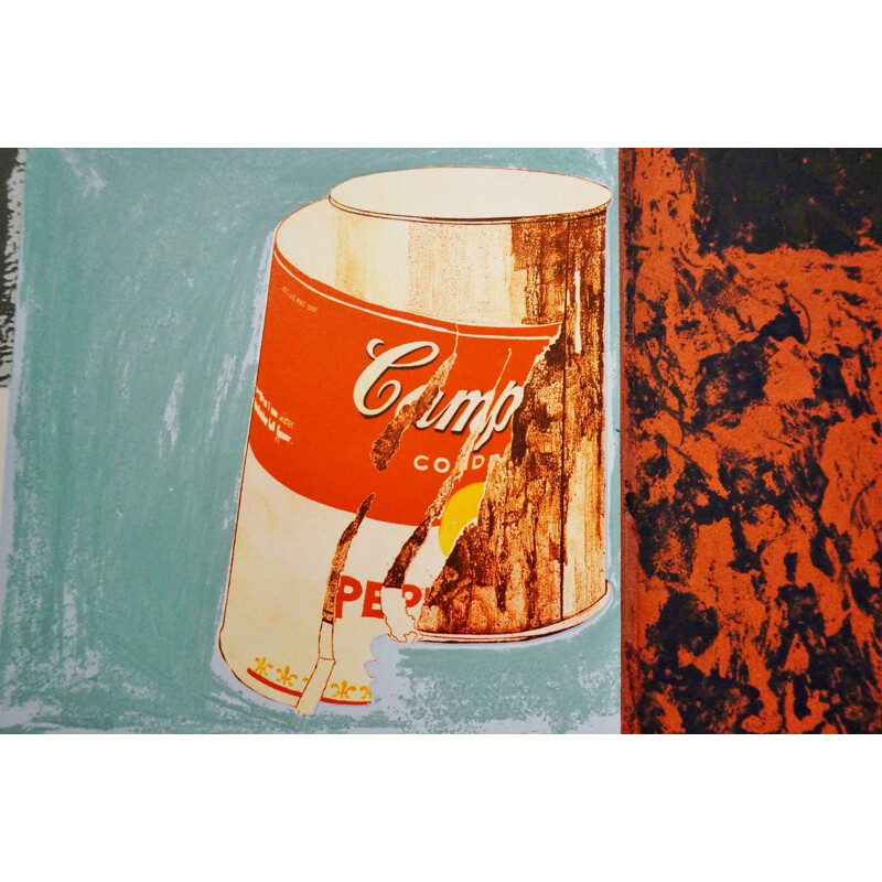 Vintage IRWIN group print, 'Campbell Soup' Slovenian 1995