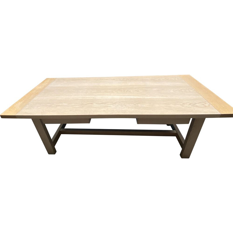 Brutalist vintage dining table by De Coene