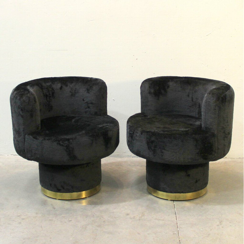 Pair of vintage armchairs, Spain 1970