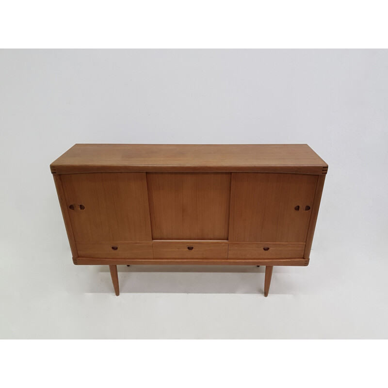 Enfilade vintage par Henri Walter KLEIN Bramin Danemark 1960