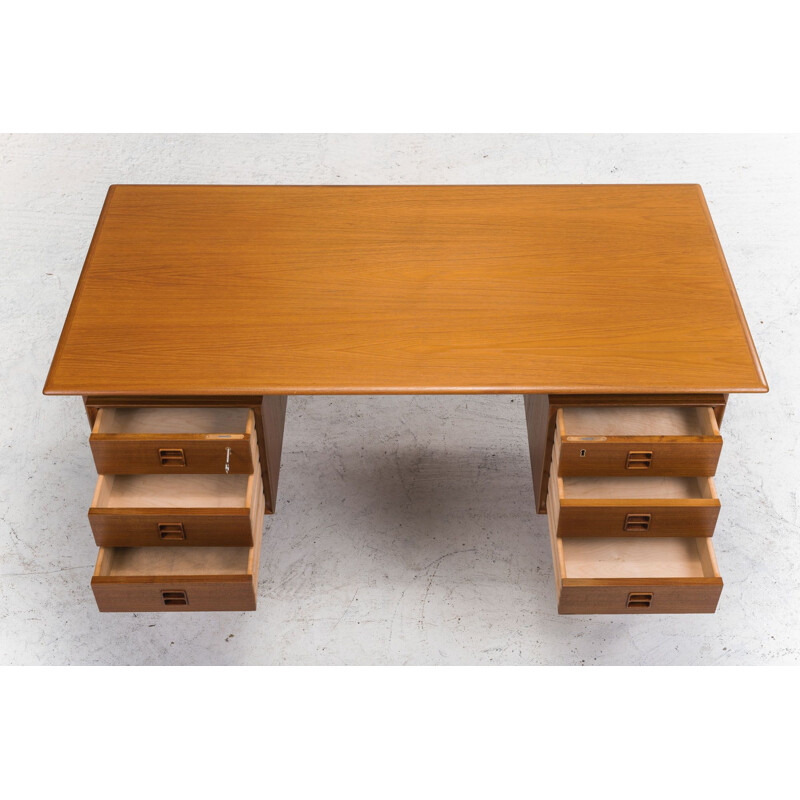 Vintage teak desk by Arne Vodder for Sibast, Denmark, 1960