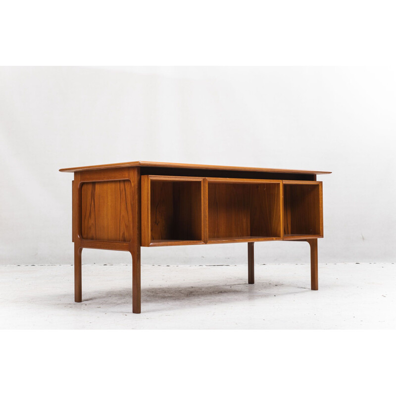 Vintage teak desk by Arne Vodder for Sibast, Denmark, 1960