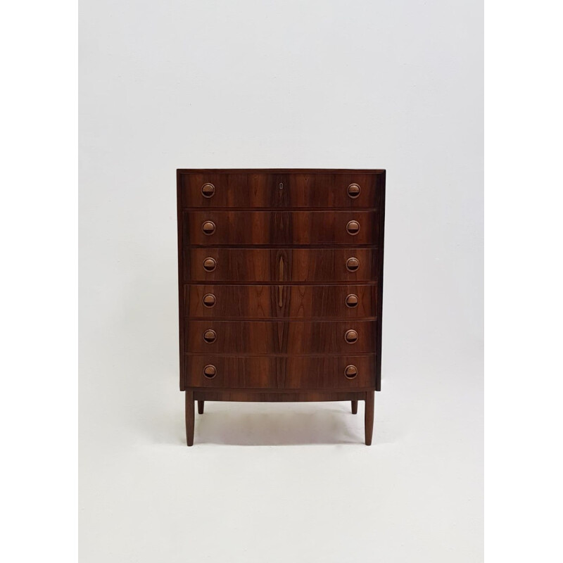 Vintage Rosewood chest of drawers by Kai Kristiansen, 1960