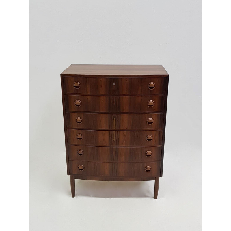 Vintage Rosewood chest of drawers by Kai Kristiansen, 1960