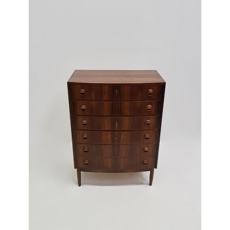 Vintage Rosewood chest of drawers by Kai Kristiansen, 1960