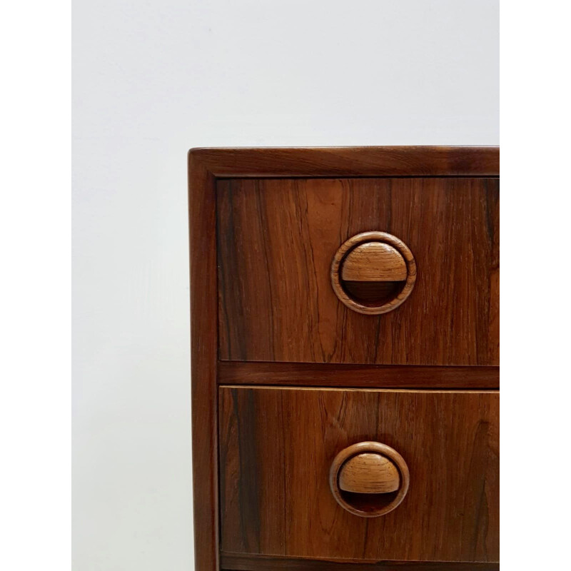 Vintage Rosewood chest of drawers by Kai Kristiansen, 1960