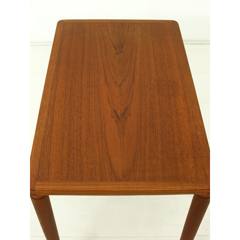 Set Of 3 vintage Teak Nesting Tables by Henry W. Klein for Bramin Møbler 1960s